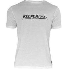 KEEPERsport Basic Tişort Beyaz
