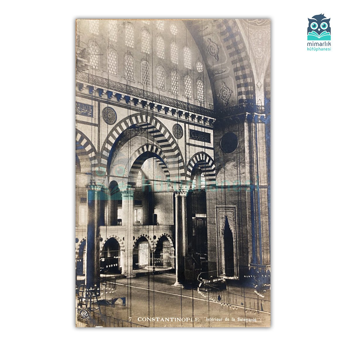 Süleymaniye Camii İçeriden Bir Detay