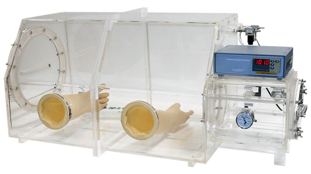 Acrylic Glove Box (Otomatik Nem ve Basınç Kontrollü)