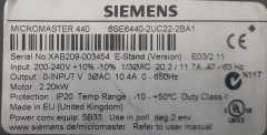 Siemens 6SE6440-2UC22-2BA1