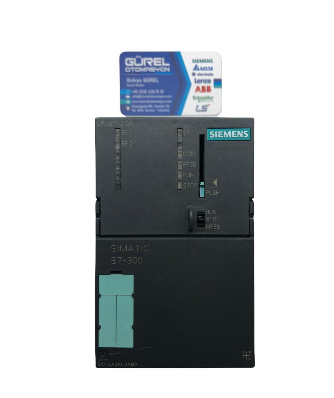 SIEMENS SIMATIC S7 300 CPU317 6ES7 317-2AJ10-0AB0 6ES7317-2AJ10-0AB0