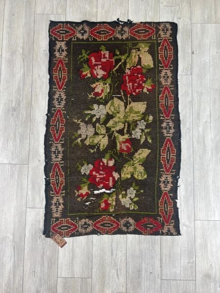 El Dokumasi Halı Kilim Yolluk Paspas Ölçü 130X79 Cm