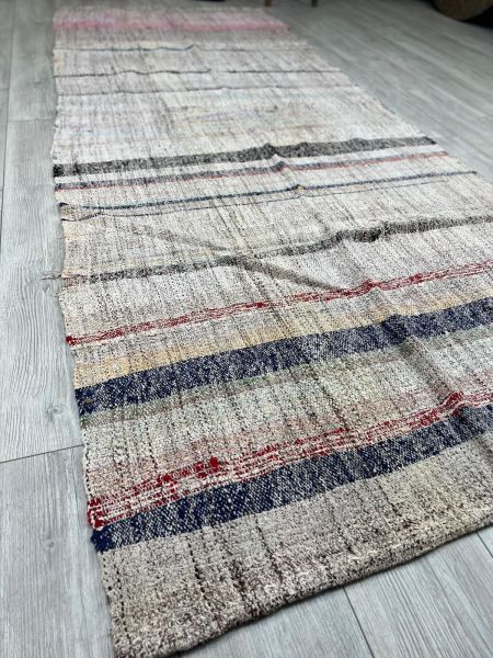 El Dokumasi Halı Kilim Yolluk Paspas Ölçü 297X111 Cm