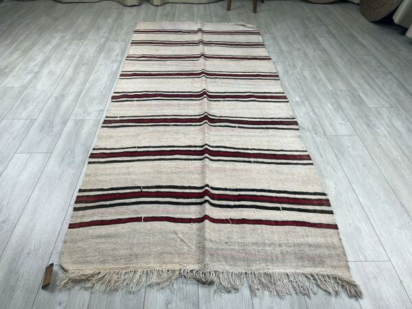 El Dokumasi Halı Kilim Yolluk Paspas Ölçü 268X121 Cm