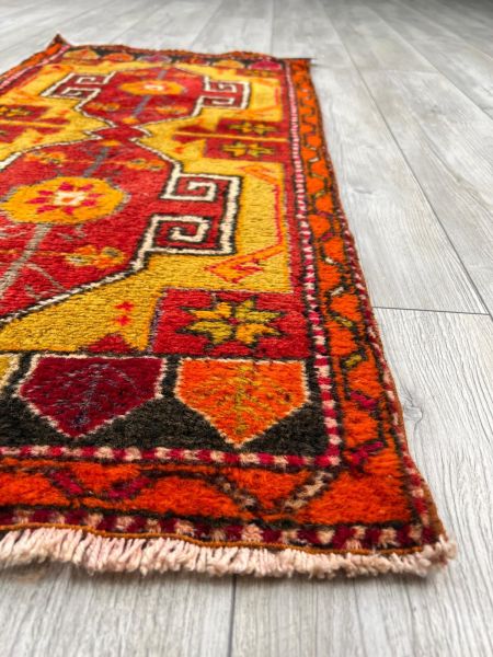 El Dokumasi Halı Kilim Yolluk Paspas Ölçü 117X58 Cm