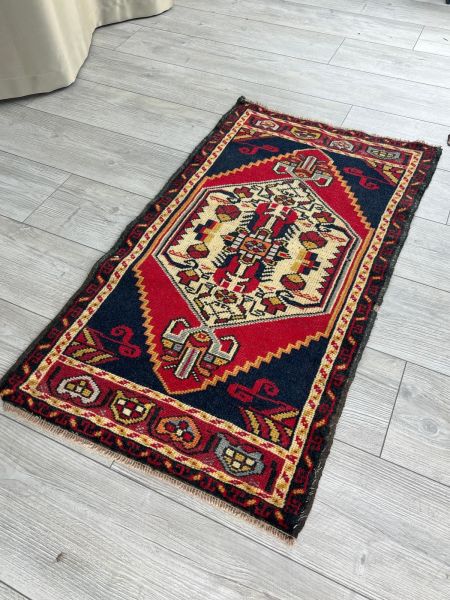 El Dokumasi Halı Kilim Yolluk Paspas Ölçü 105X57 Cm