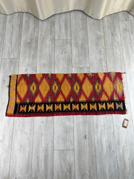 El Dokumasi Halı Kilim Yolluk Paspas Ölçü 122X45 Cm