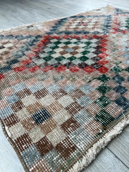 El Dokumasi Halı Kilim Yolluk Paspas Ölçü 100X65 Cm