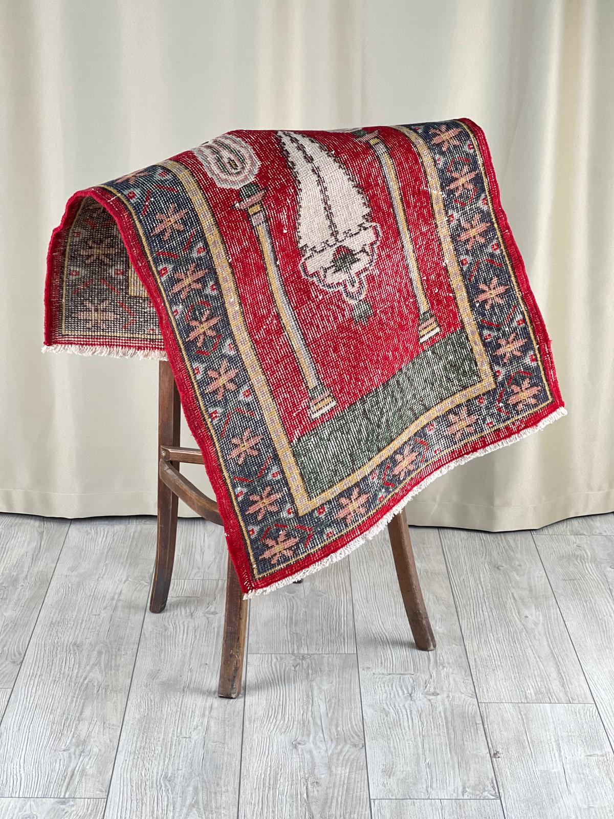 El Dokumasi Halı Kilim Yolluk Paspas Ölçü 114X70,5 Cm