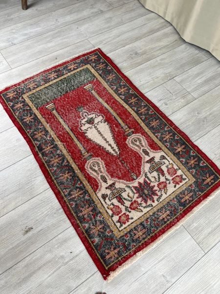 El Dokumasi Halı Kilim Yolluk Paspas Ölçü 114X70,5 Cm