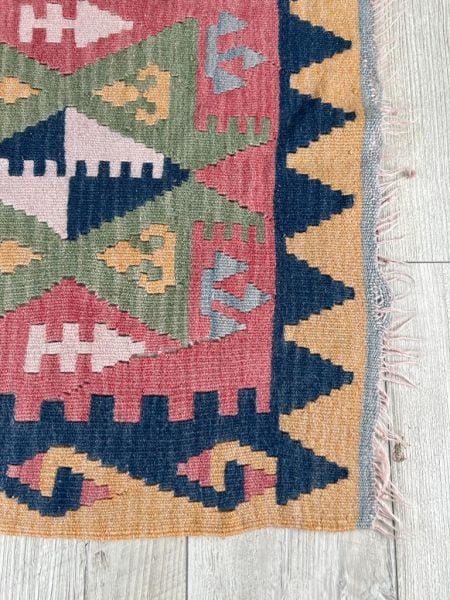 El Dokumasi Halı Kilim Yolluk Paspas Ölçü 109X72,5 Cm