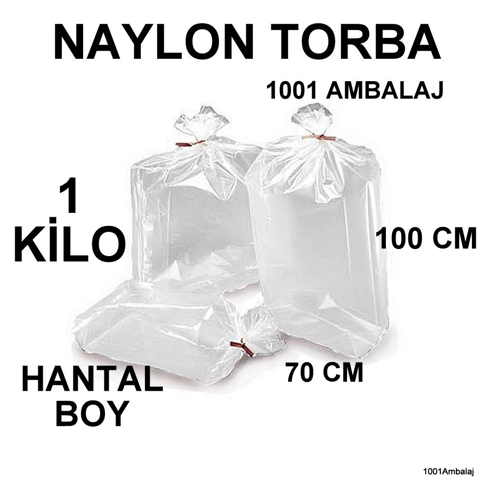 Naylon Torba 70X100 Cm Bakkaliye Torbası 1 Kilo