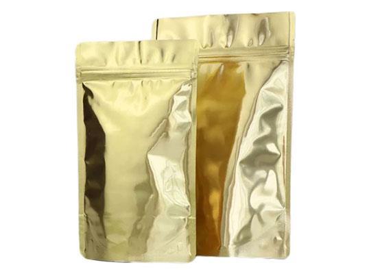 8,5X14,5 Cm Gold ( Altın ) * 10 Adet * Kilitli Doypack Torba 50 Gr /20/