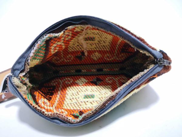 Kilim Desen Cüzdan Boy Çanta Ölçü 19X13Cm