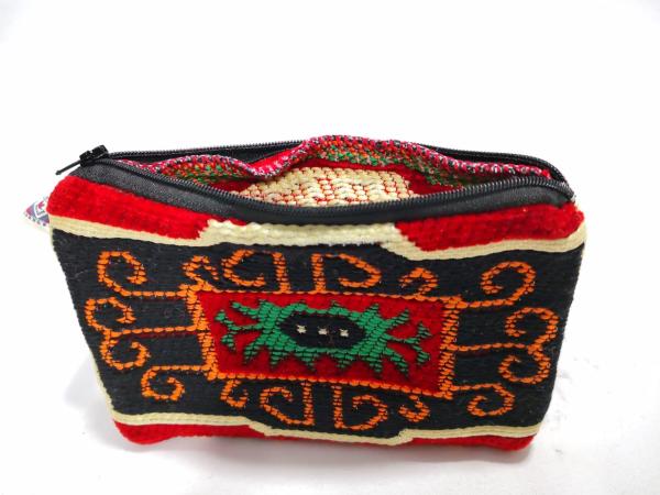 Kilim Desen Cüzdan Boy Çanta Ölçü 17X13Cm