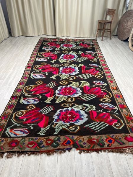 El Dokumasi Halı Kilim Yolluk Paspas Ölçü 417X200 Cm