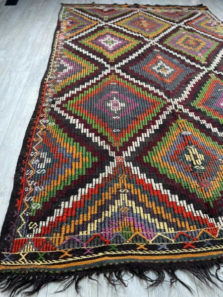 El Dokumasi Halı Kilim Yolluk Paspas Ölçü 351X210 Cm