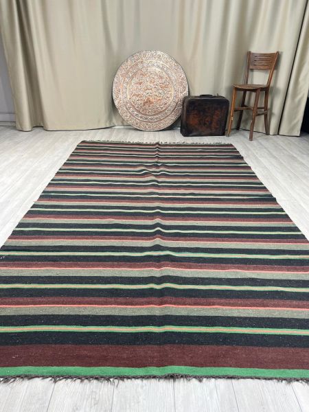 El Dokumasi Halı Kilim Yolluk Paspas Ölçü 289X174 Cm