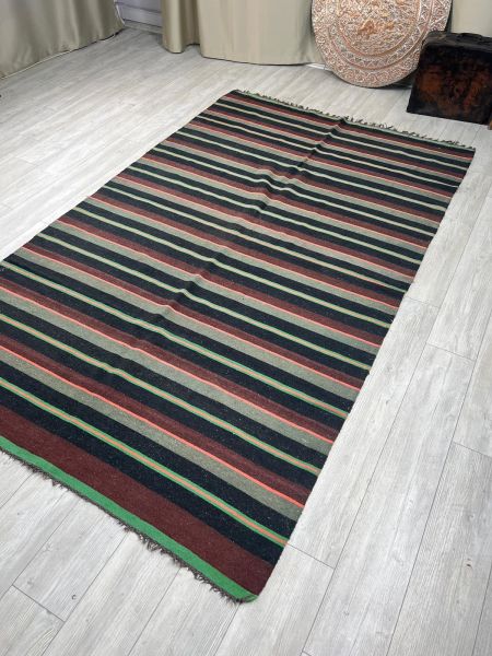 El Dokumasi Halı Kilim Yolluk Paspas Ölçü 289X174 Cm