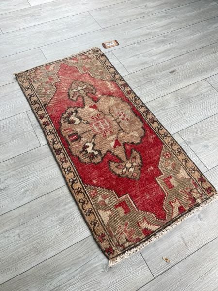 El Dokumasi Halı Kilim Yolluk Paspas Ölçü 94X46 Cm