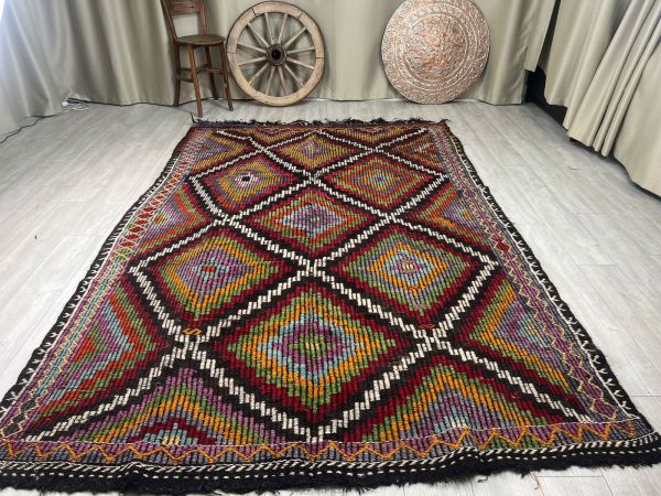 El Dokumasi Halı Kilim Yolluk Paspas Ölçü 320X212 Cm