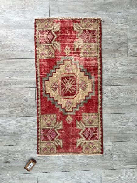 El Dokumasi Halı Kilim Yolluk Paspas Ölçü 95X45 Cm