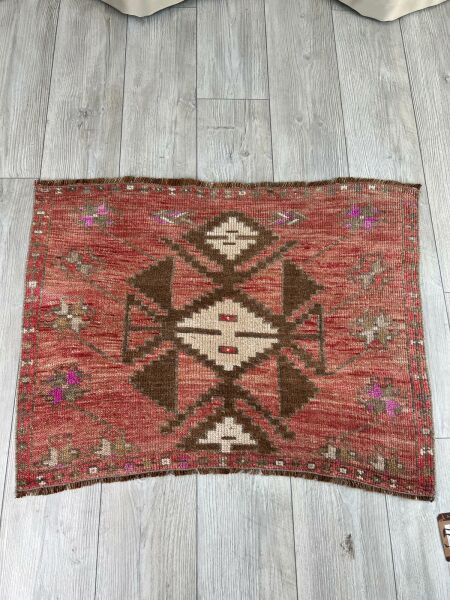 El Dokumasi Halı Kilim Yolluk Paspas Ölçü 93X72 Cm