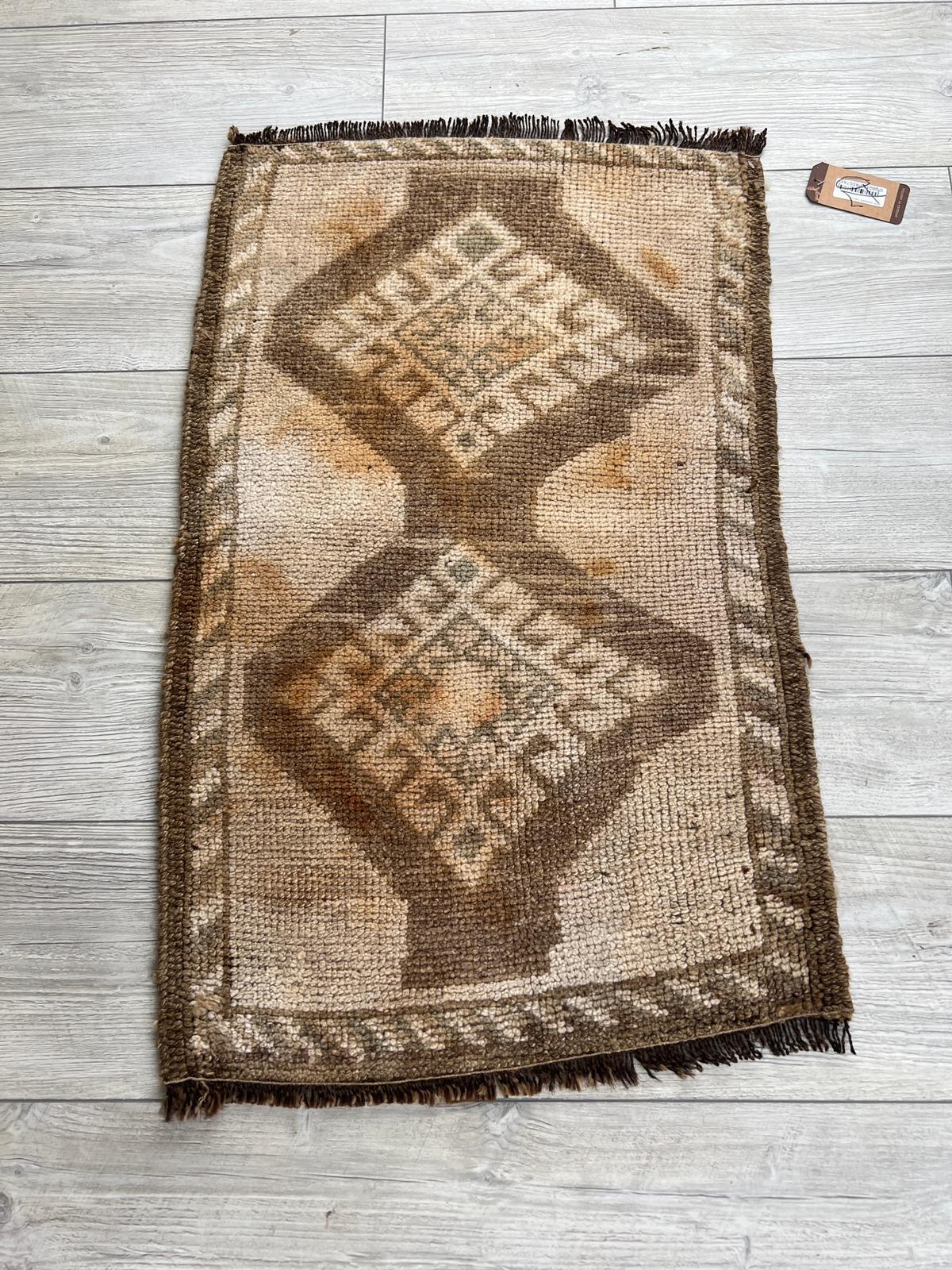 El Dokumasi Halı Kilim Yolluk Paspas Ölçü 84X50 Cm