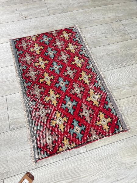 El Dokumasi Halı Kilim Yolluk Paspas Ölçü 78X49 Cm