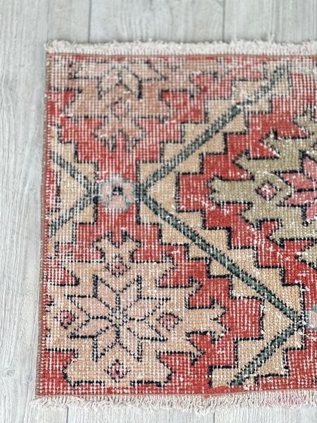 El Dokumasi Halı Kilim Yolluk Paspas Ölçü 78X52 Cm