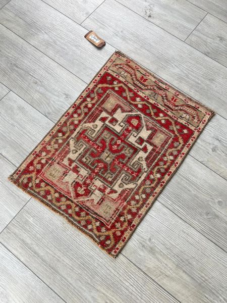 El Dokumasi Halı Kilim Yolluk Paspas Ölçü 61X44 Cm