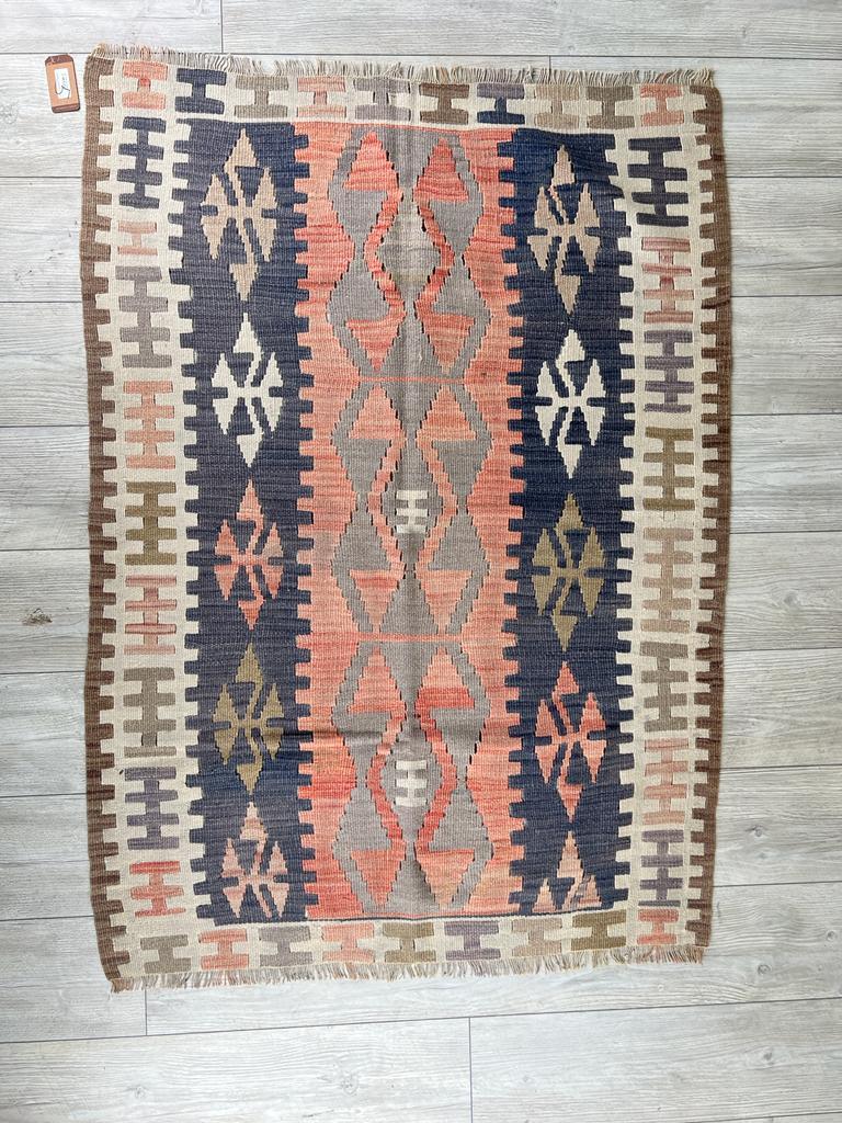 El Dokumasi Halı Kilim Yolluk Paspas Ölçü 145X104 Cm