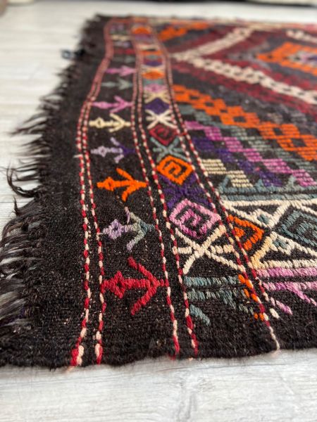 El Dokumasi Halı Kilim Yolluk Paspas Ölçü 273X200 Cm