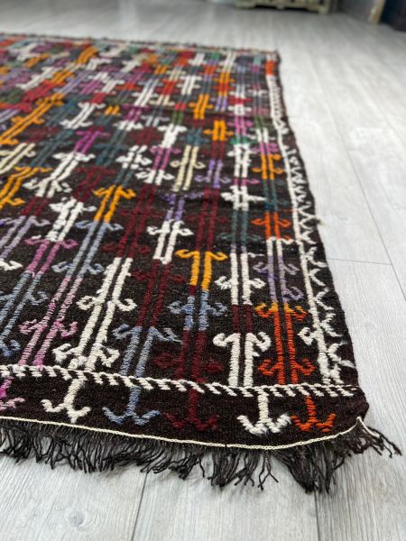 El Dokumasi Halı Kilim Yolluk Paspas Ölçü 242X203 Cm