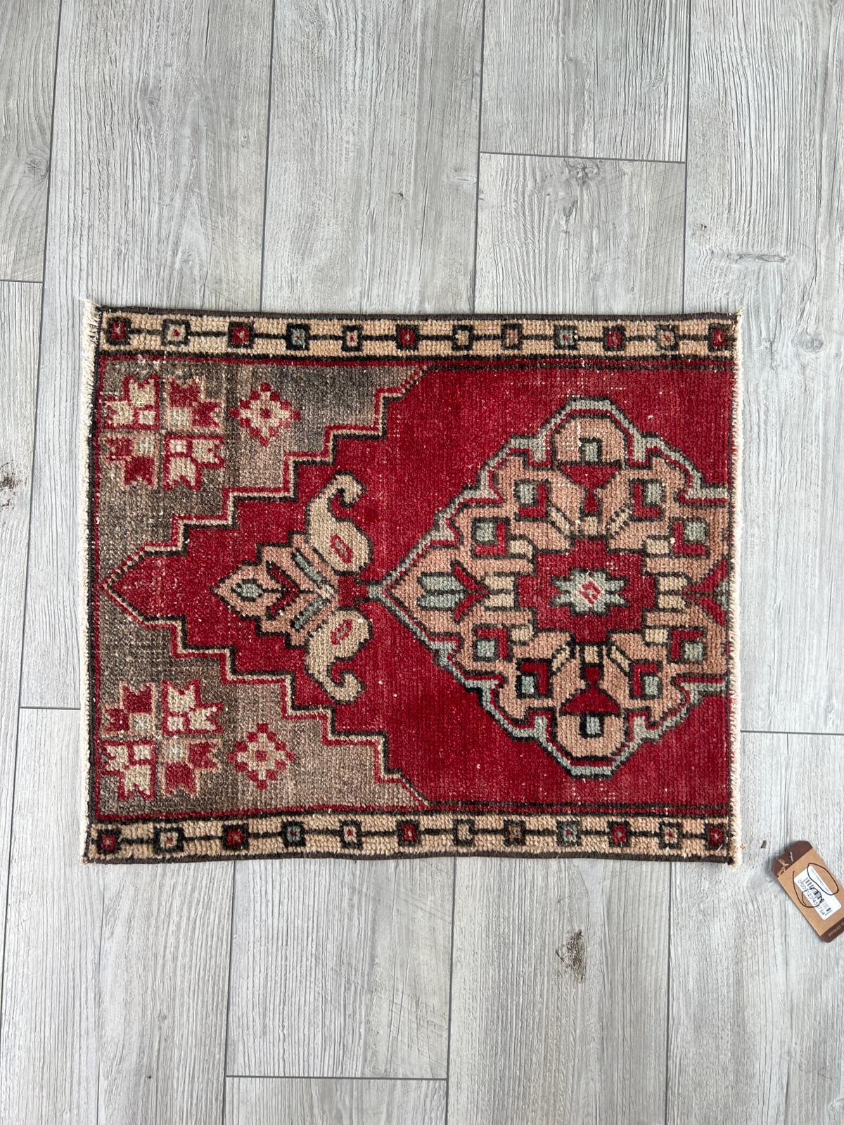 El Dokumasi Halı Kilim Yolluk Paspas Ölçü 60X40 Cm