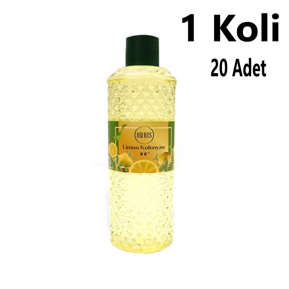 Kolonya 400 Ml Limon Orbis 20 Adet 1 Koli