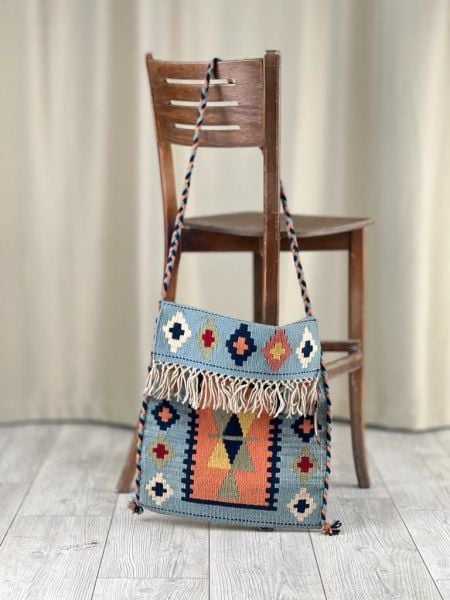 El Dokumasi Halı Kilim Yolluk Paspas Ölçü 46X39 Cm