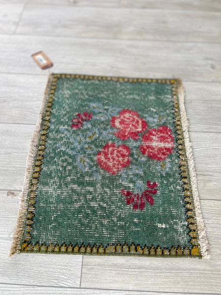 El Dokumasi Halı Kilim Yolluk Paspas Ölçü 53X43 Cm