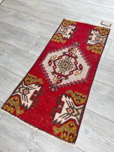 El Dokumasi Halı Kilim Yolluk Paspas Ölçü 93X45 Cm