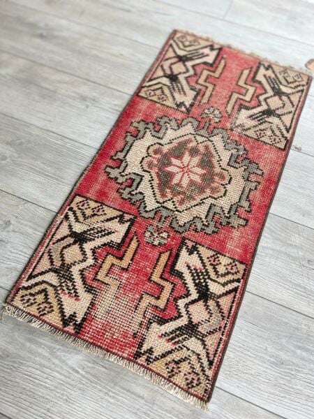 El Dokumasi Halı Kilim Yolluk Paspas Ölçü 91X45 Cm