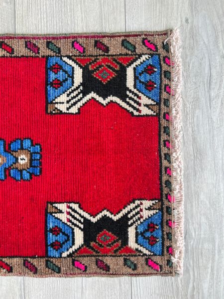 El Dokumasi Halı Kilim Yolluk Paspas Ölçü 92X43,5 Cm