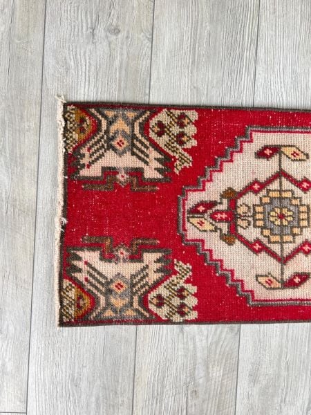 El Dokumasi Halı Kilim Yolluk Paspas Ölçü 86X41 Cm