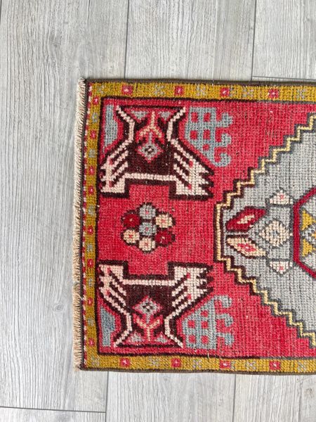 El Dokumasi Halı Kilim Yolluk Paspas Ölçü 96,5X45,5 Cm