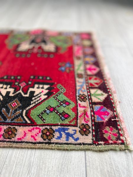 El Dokumasi Halı Kilim Yolluk Paspas Ölçü 55X113 Cm