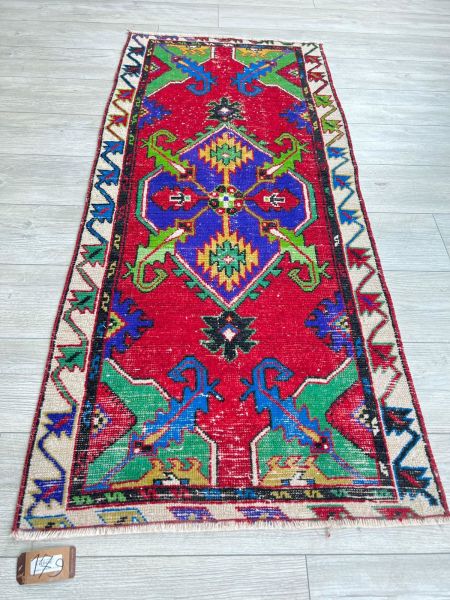 El Dokumasi Halı Kilim Yolluk Paspas Ölçü 165X73 Cm