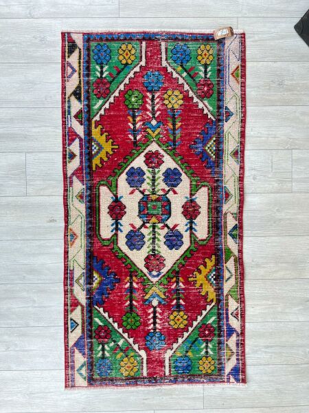 El Dokumasi Halı Kilim Yolluk Paspas Ölçü 162X82 Cm