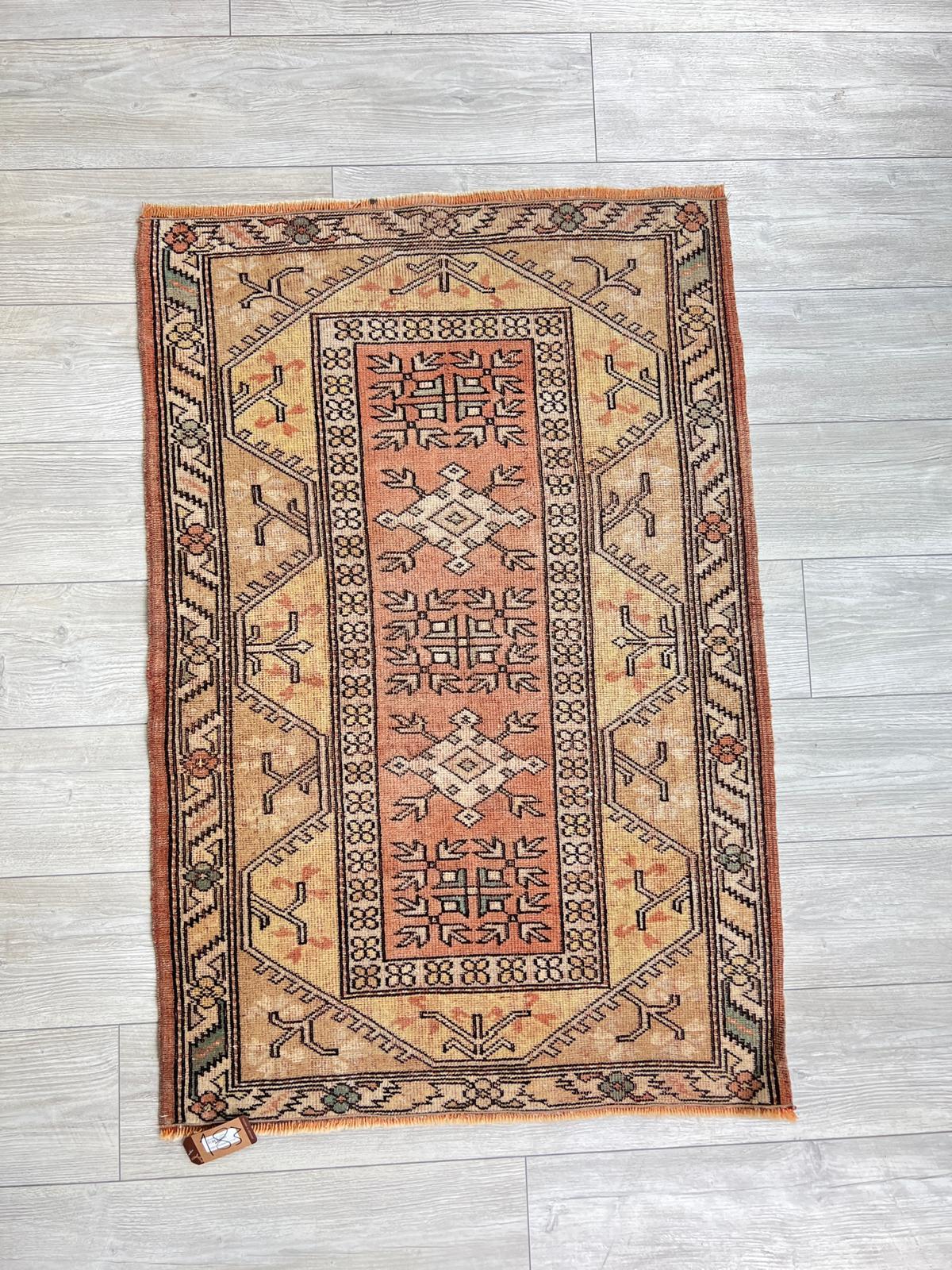 El Dokumasi Halı Kilim Yolluk Paspas Ölçü 129X85 Cm