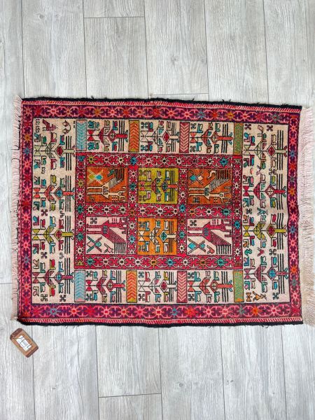 El Dokumasi Halı Kilim Yolluk Paspas Ölçü 96X72 Cm