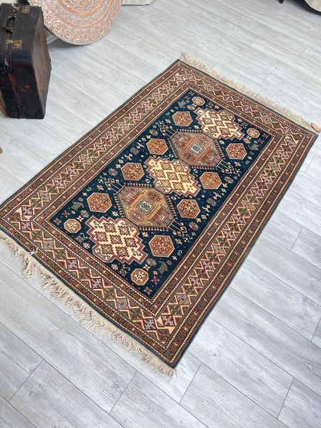 El Dokumasi Halı Kilim Yolluk Paspas Ölçü 198X123 Cm