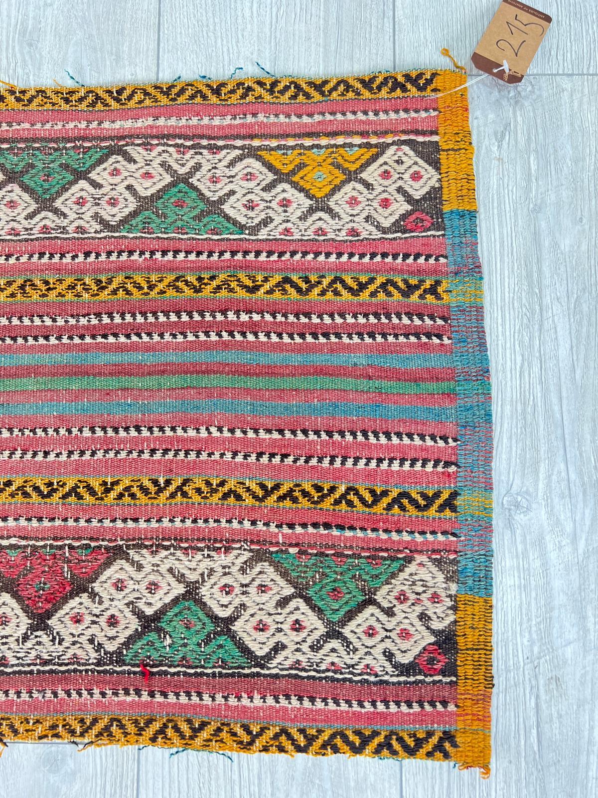 El Dokumasi Halı Kilim Yolluk Paspas Ölçü 78X53 Cm